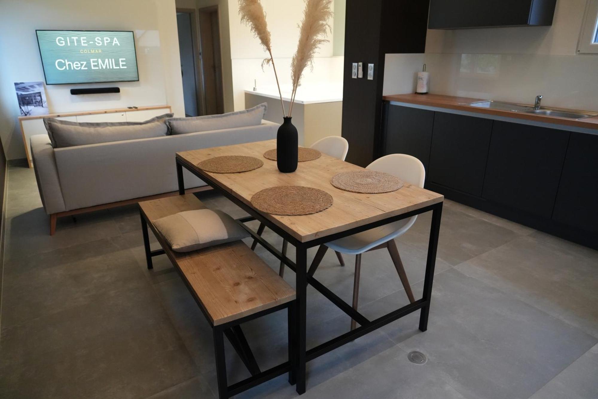 Gite Spa L'Atelier Emile - Spa Privatif - 5 Min Colmar Sainte-Croix-en-Plaine Esterno foto